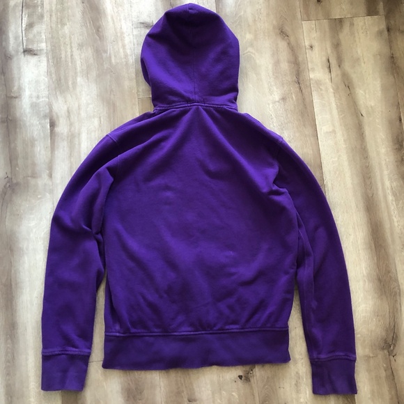 Polo, Ralph Lauren, Tuxedo Bear, Hoodie, Purple, Full Zip, Womens, Size M - Picture 4 of 15